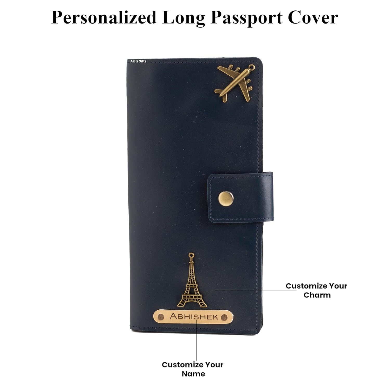 Personalized Long Passport Wallet All
