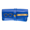 AICA Personalised Name & Charm Leather Sunglass Case Cover