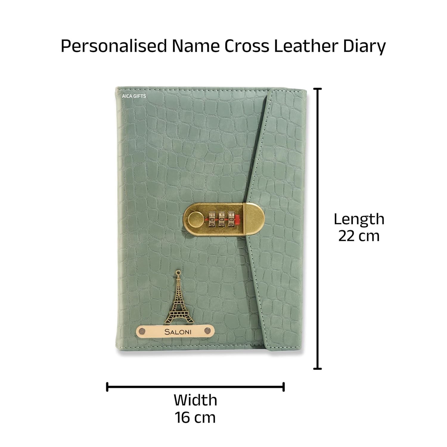 Personalized Lock Diary – A5 Size 230 Pages All
