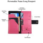 Personalized Long Passport Wallet All