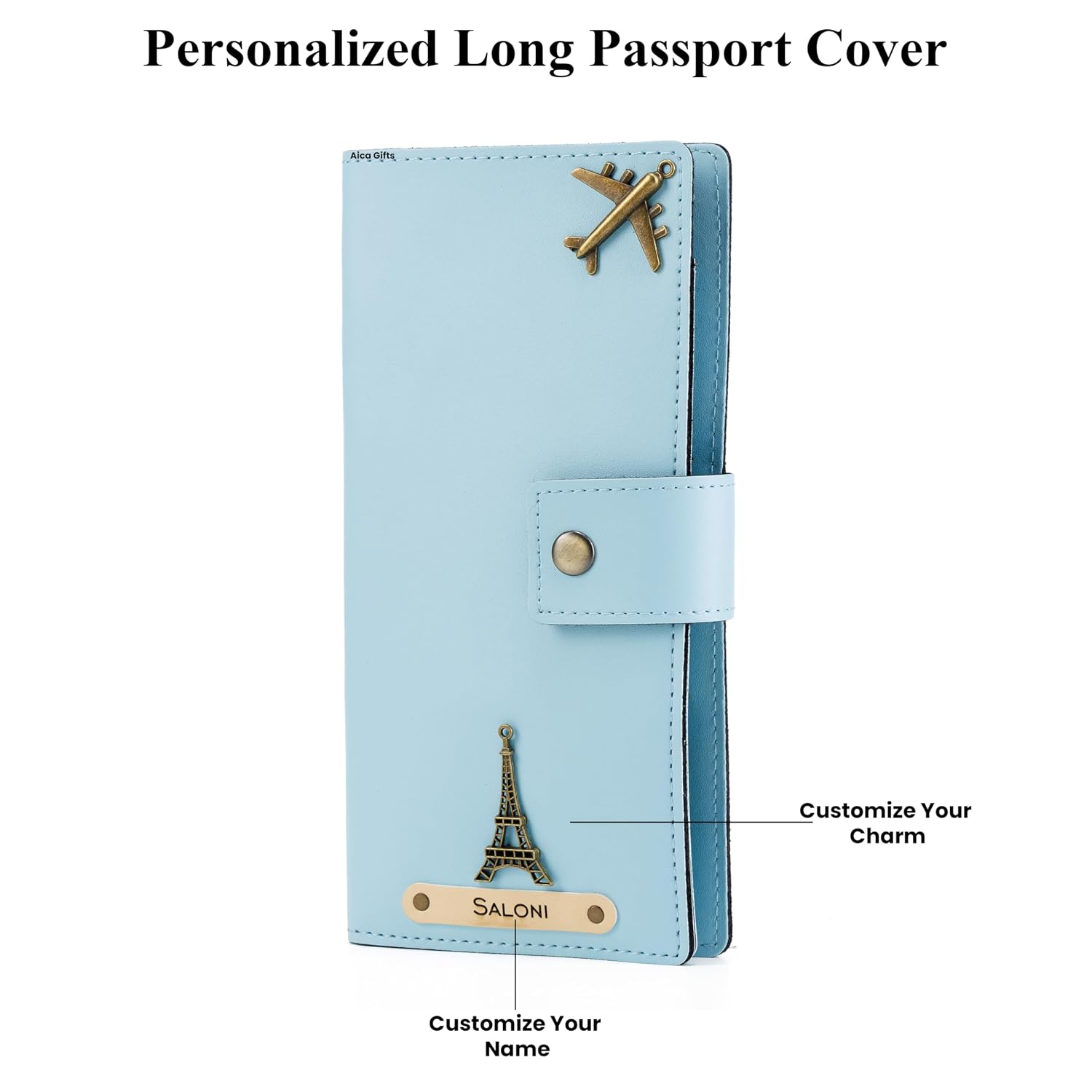 Personalized Long Passport Wallet All