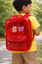 Personalized Backpack For Kids - Purple