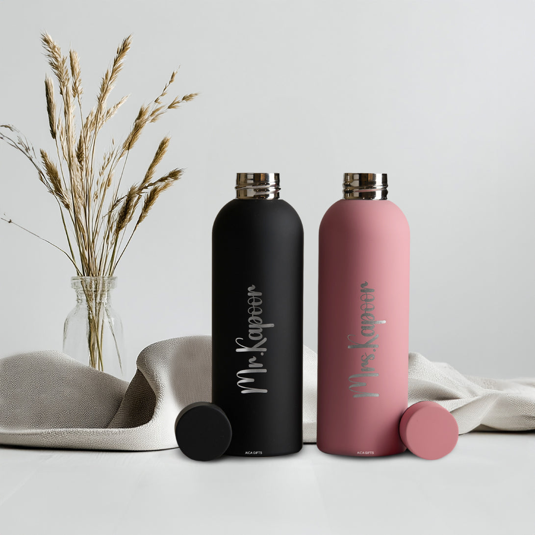 Personalized Couple Bottle