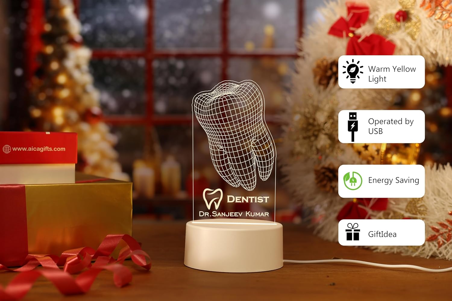 Personalized Doctor LED Table Lamp