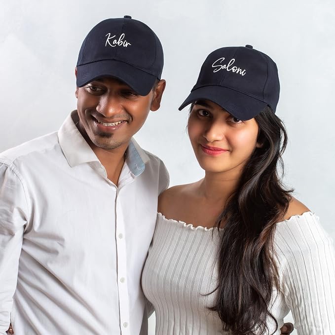 Personalised Cotton Cap – Free Size