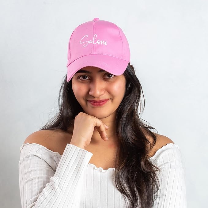 Personalised Cotton Cap – Free Size