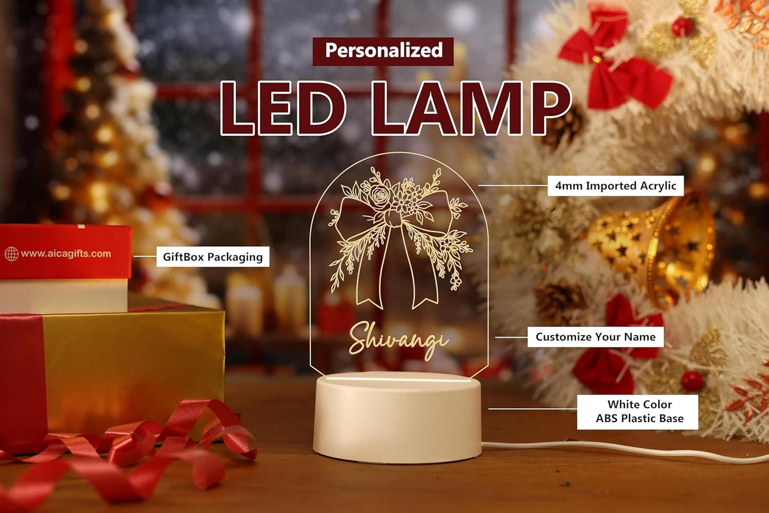 Personalized LED Name Lamp