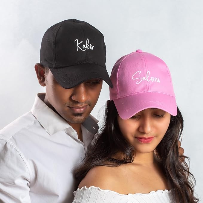 Personalised Cotton Cap – Free Size