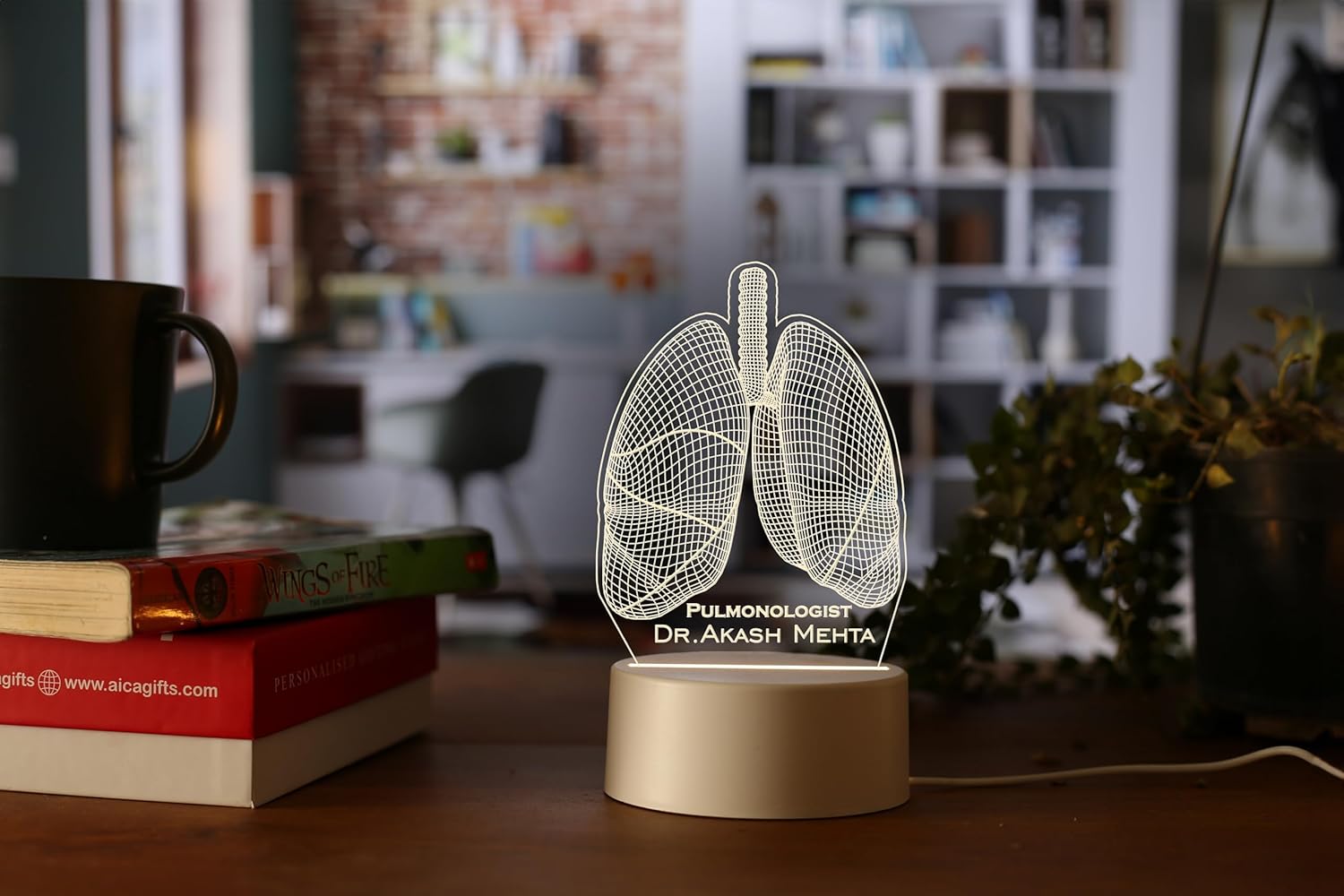 Personalized Doctor LED Table Lamp