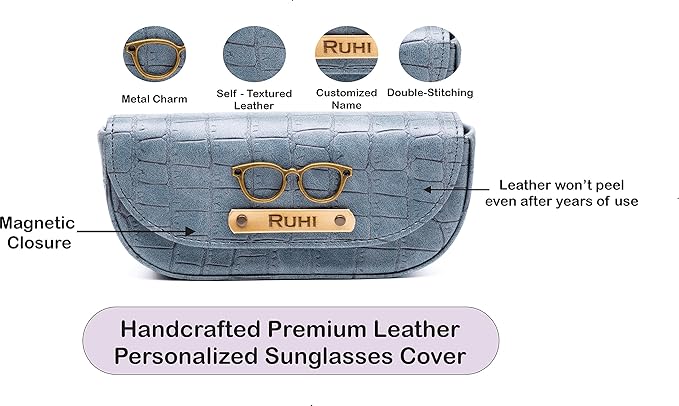 Personalised Self-Textured Sunglass Cover