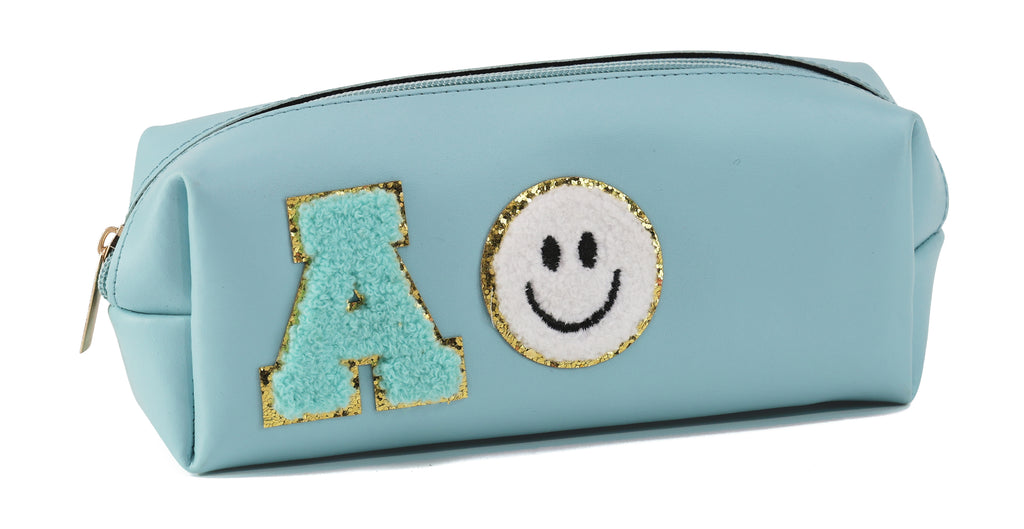 Personalized Pencil Pouch - Babyblue