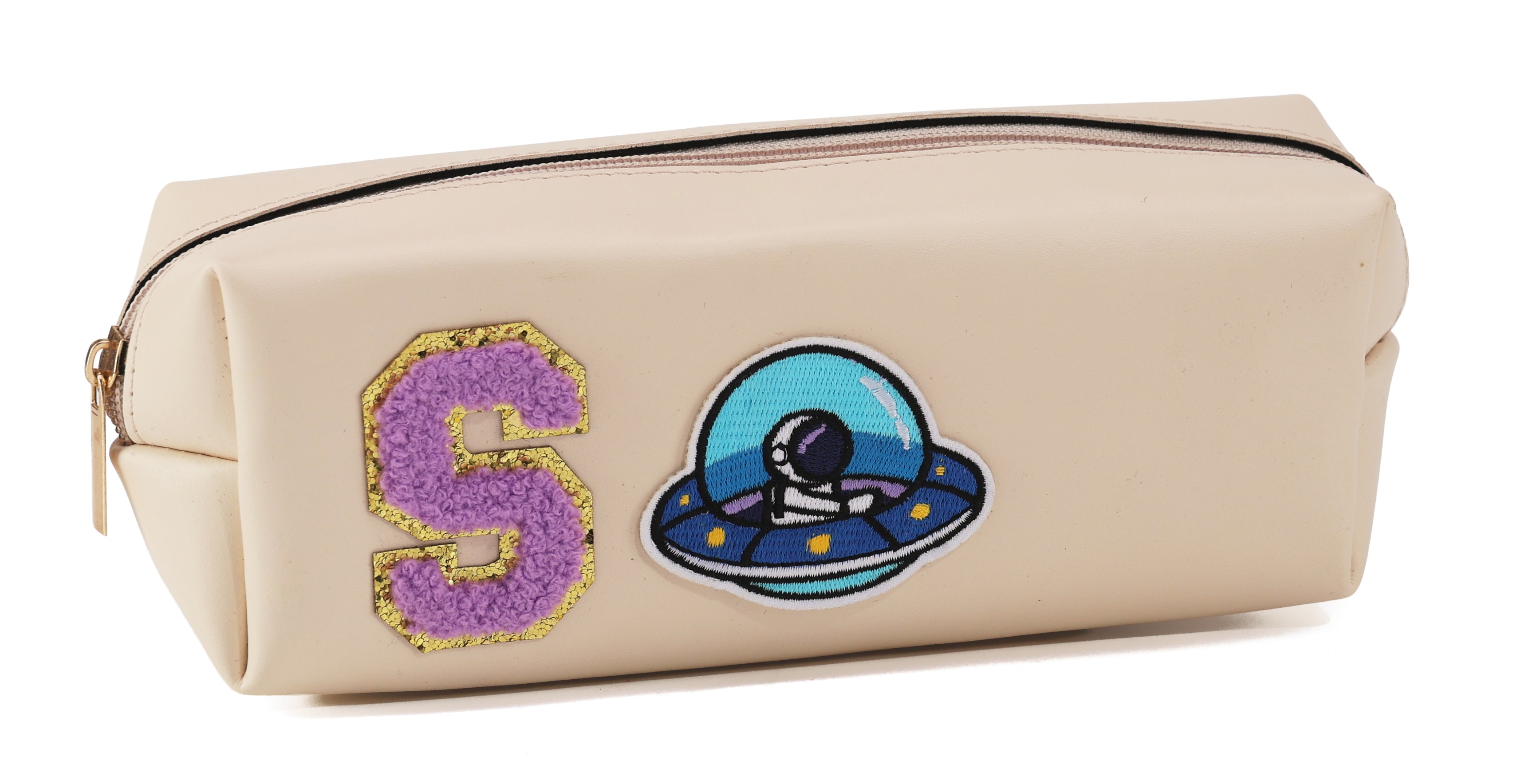 Personalized Pencil Pouch - Cream