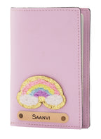 Personalized Patch Passport Cover - Purple