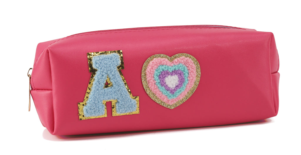 Personalized Pencil Pouch - Darkpink