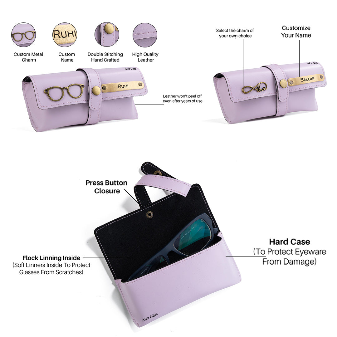 Personalised Name Womens Gift Set (Purple)