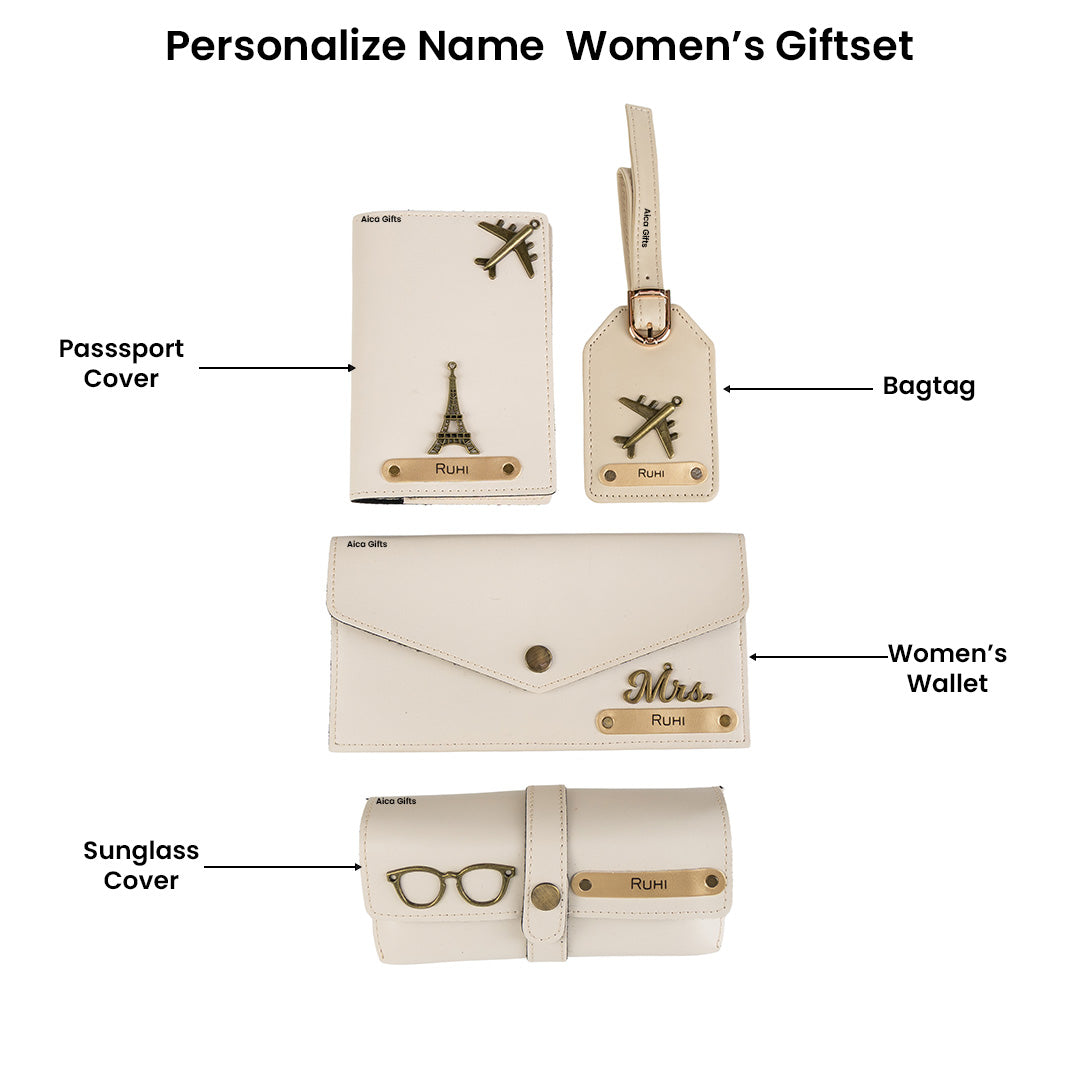 Personalized Self-Textured Womens Giftset All
