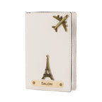 Personalised Name Passport Cover (Cream)