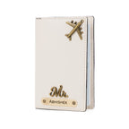 Personalised Name Passport Cover (Cream)