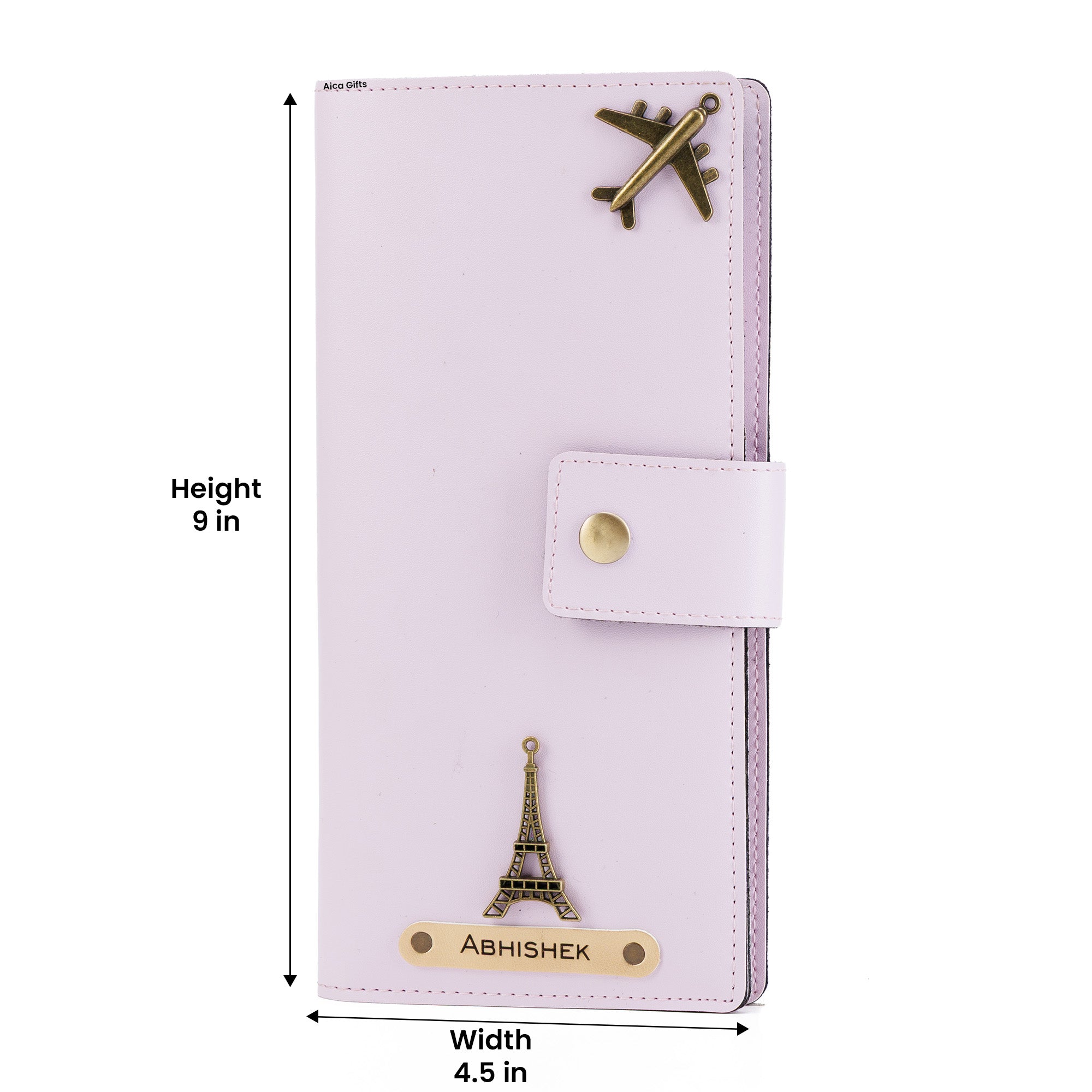 Personalized Long Passport Wallet All