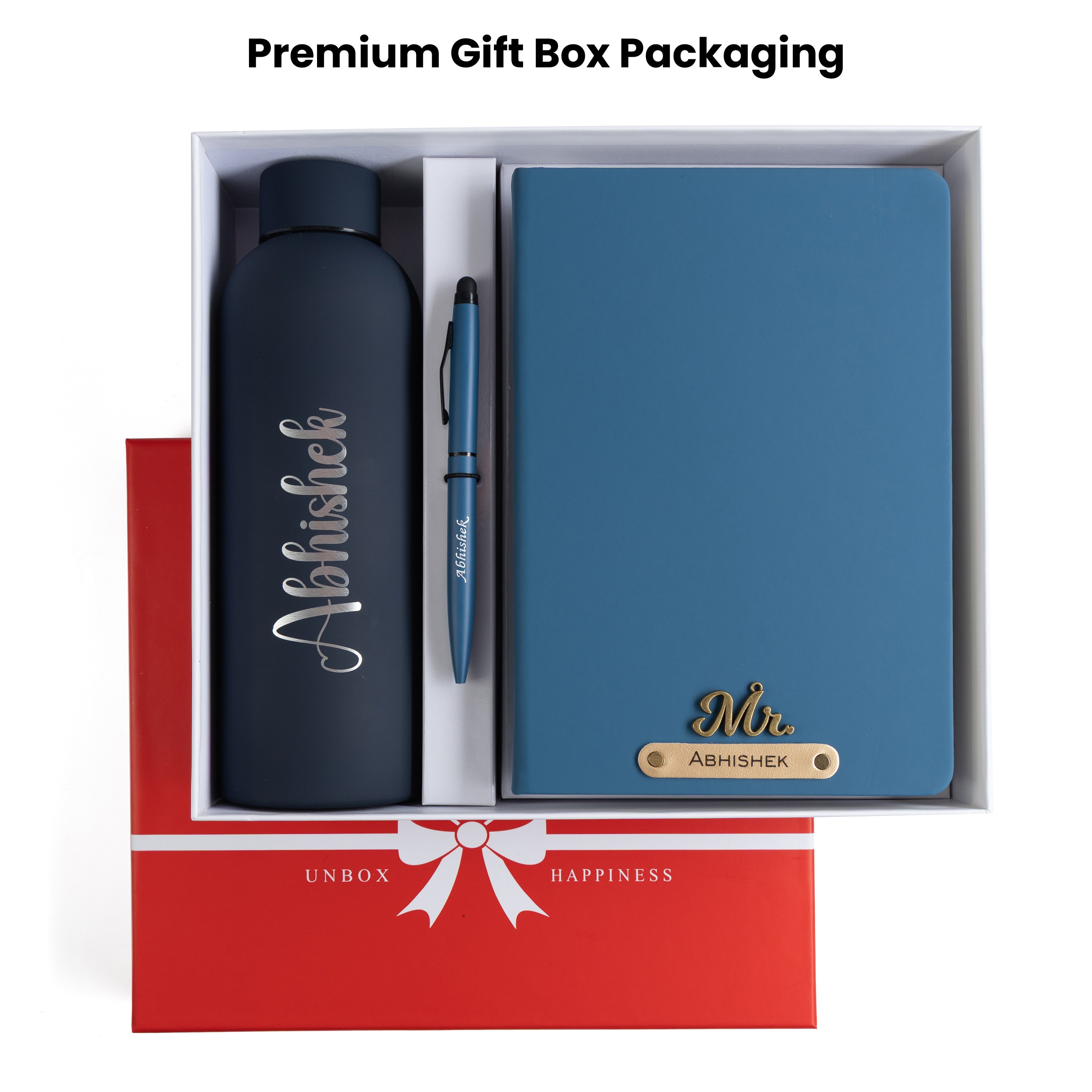 Personalized Diary Pen & Bottle – 3pcsGift Set All