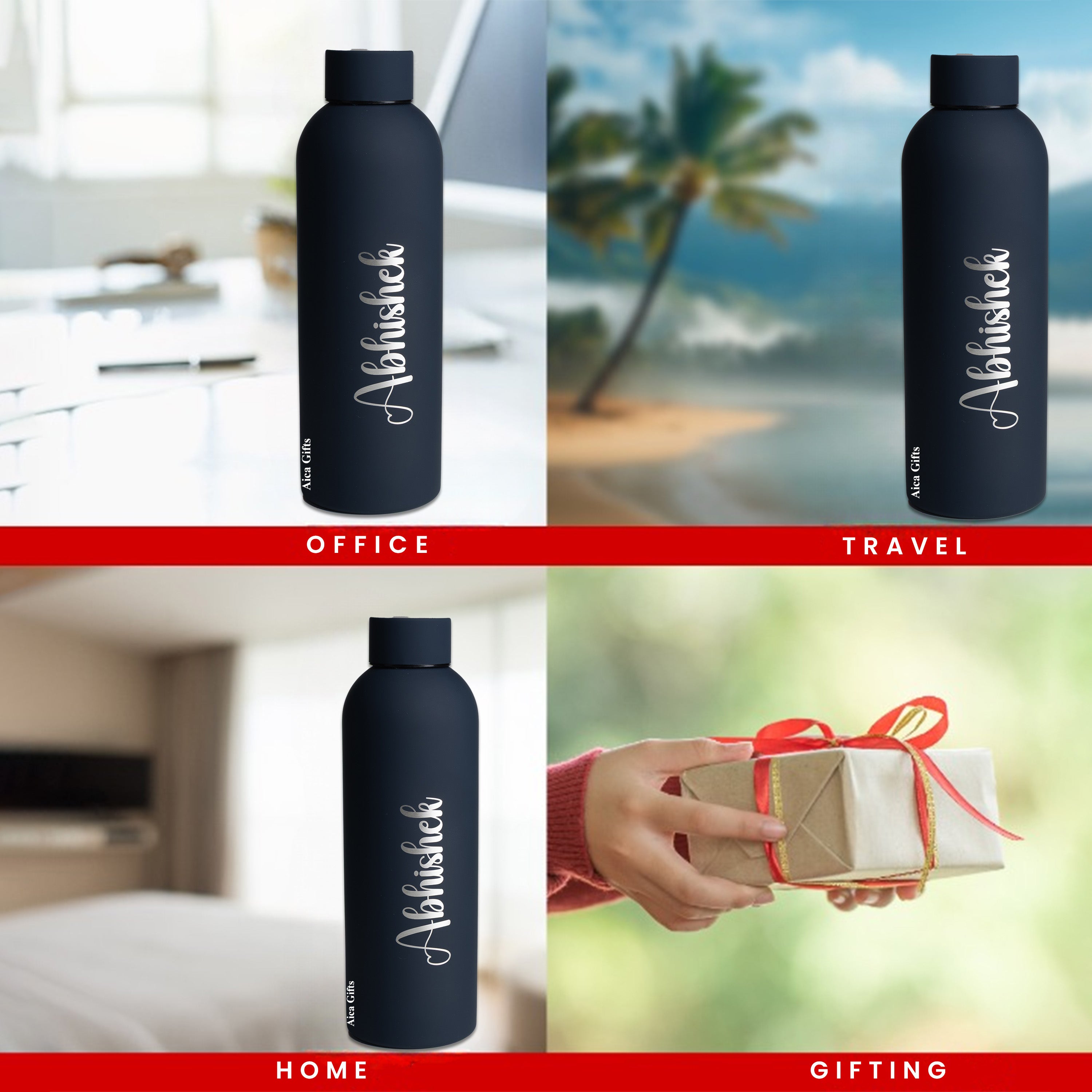 Personalized Bottle - NavyBlue