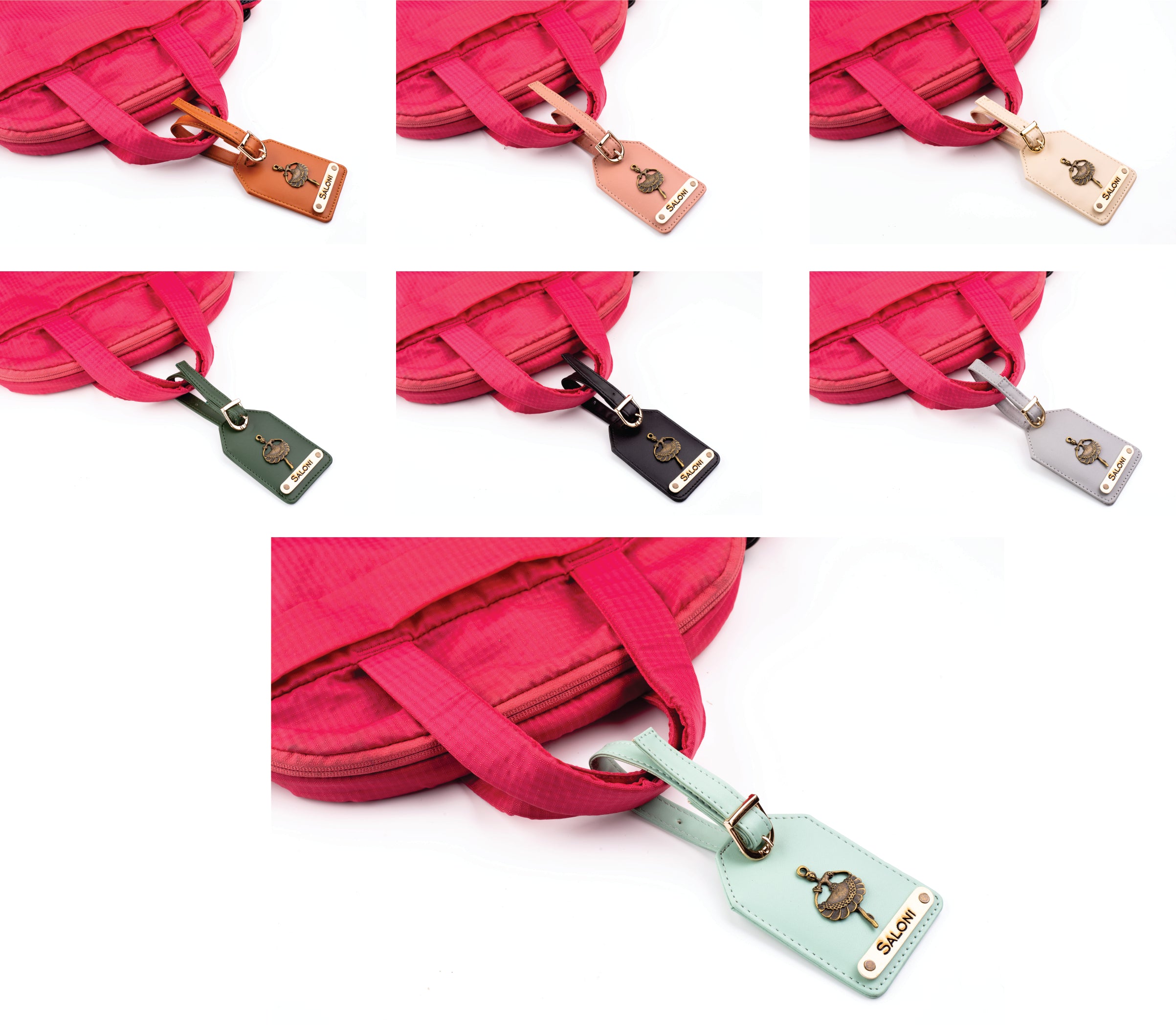 Personalised Luggage Bag Tag – Pack of 2