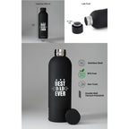 Best Dad Ever Bottle - Black