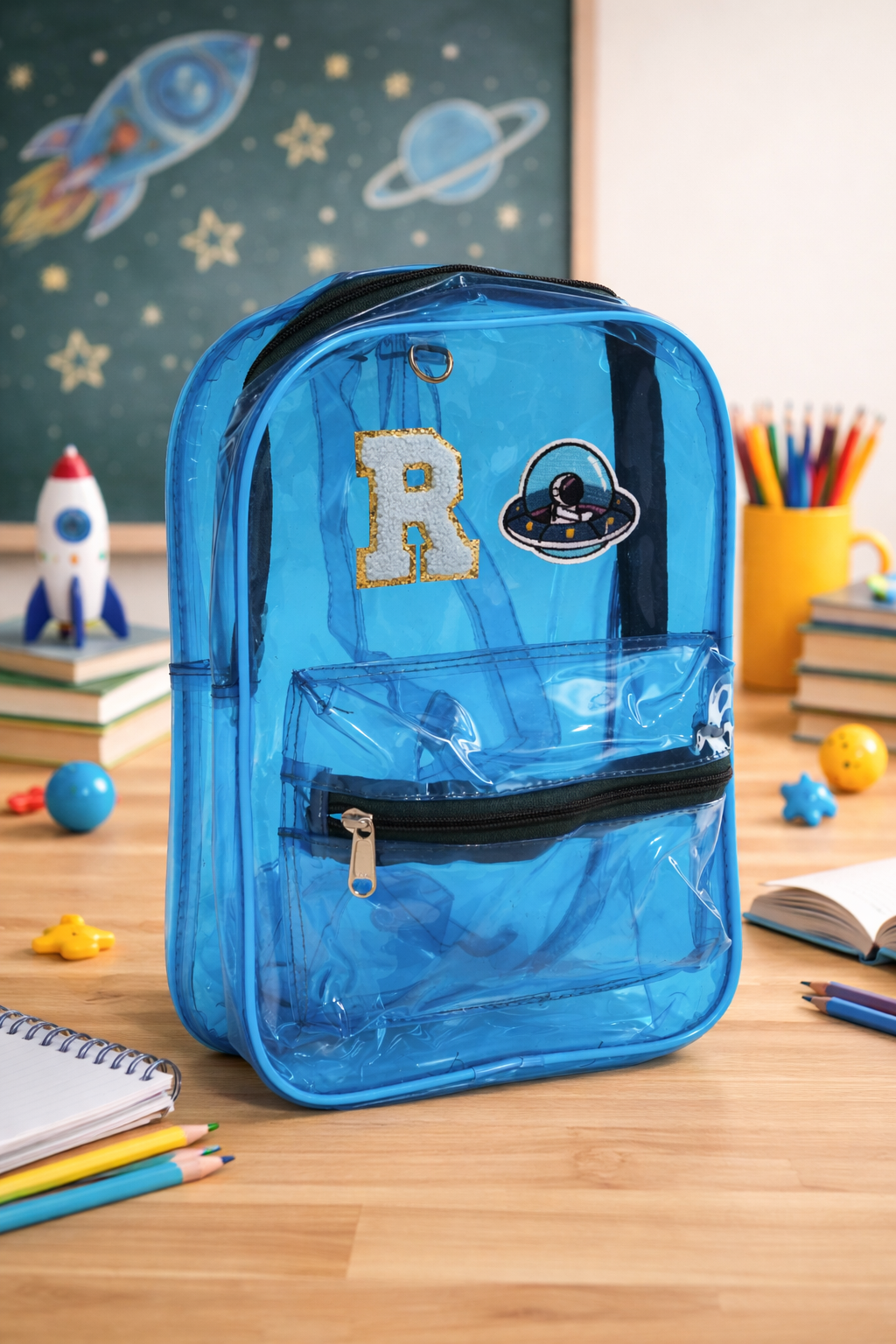 Personalized Backpack For Kids -Navyblue