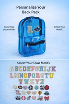 Personalized Backpack For Kids -Navyblue