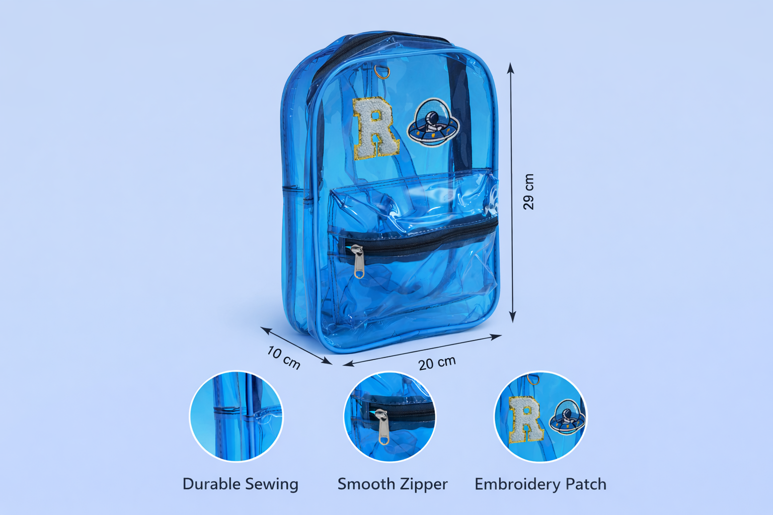Personalized Backpack For Kids -Navyblue