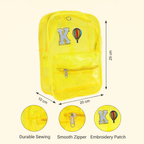 Personalized Backpack For Kids - Yellow