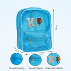 Personalized Backpack For Kids - Babyblue