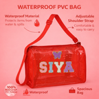 Personalized Duffle bag for Kids - Red
