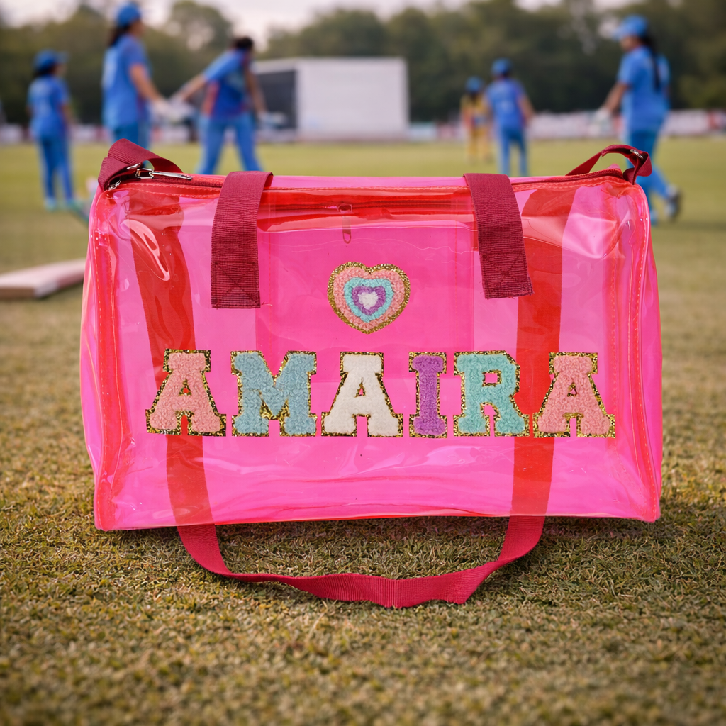 Personalized Duffle bag for Kids - Pink