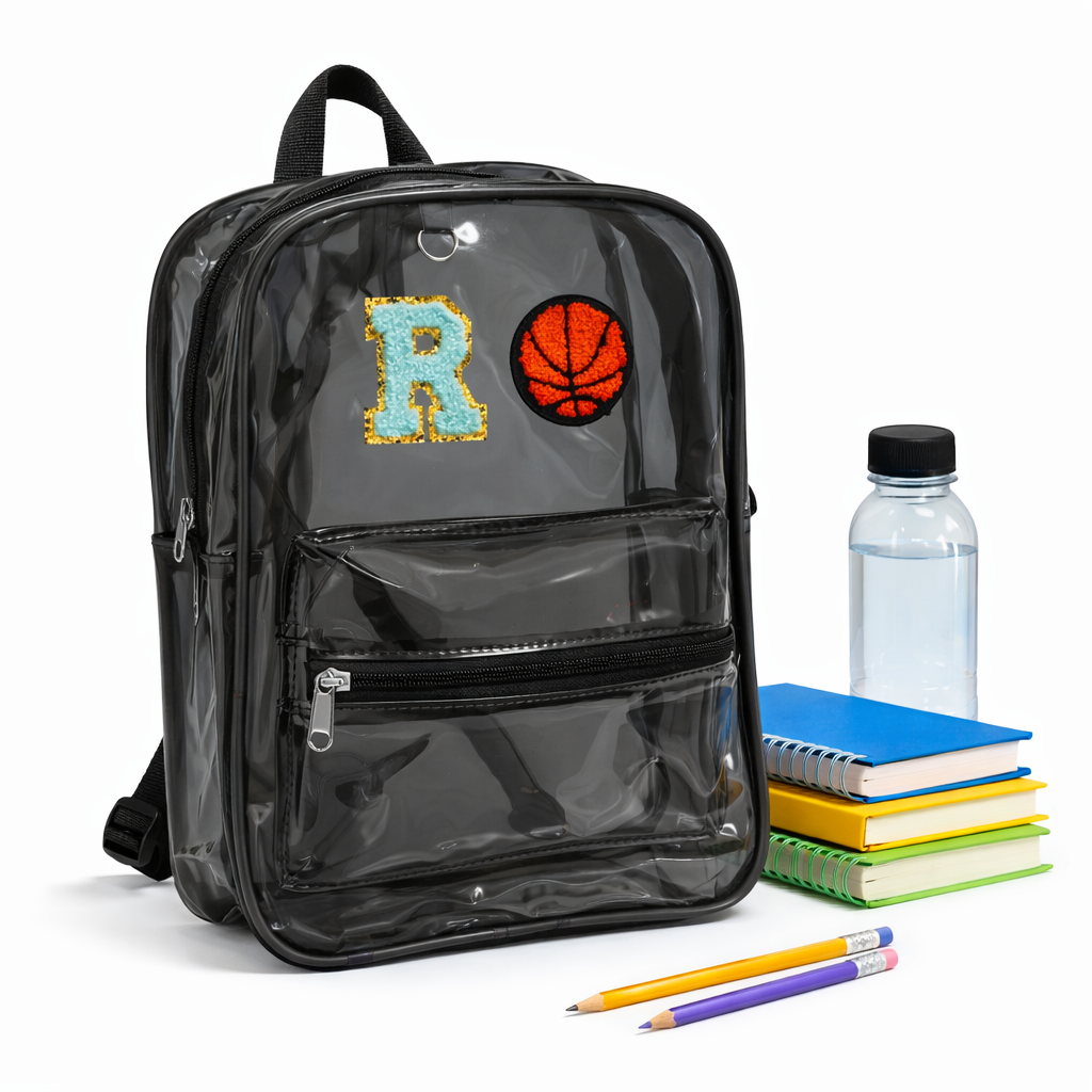 Personalized Backpack For Kids - Black