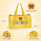 Personalized Duffle bag for Kids - Yellow