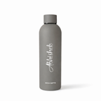 Personalized matt bottle - Grey