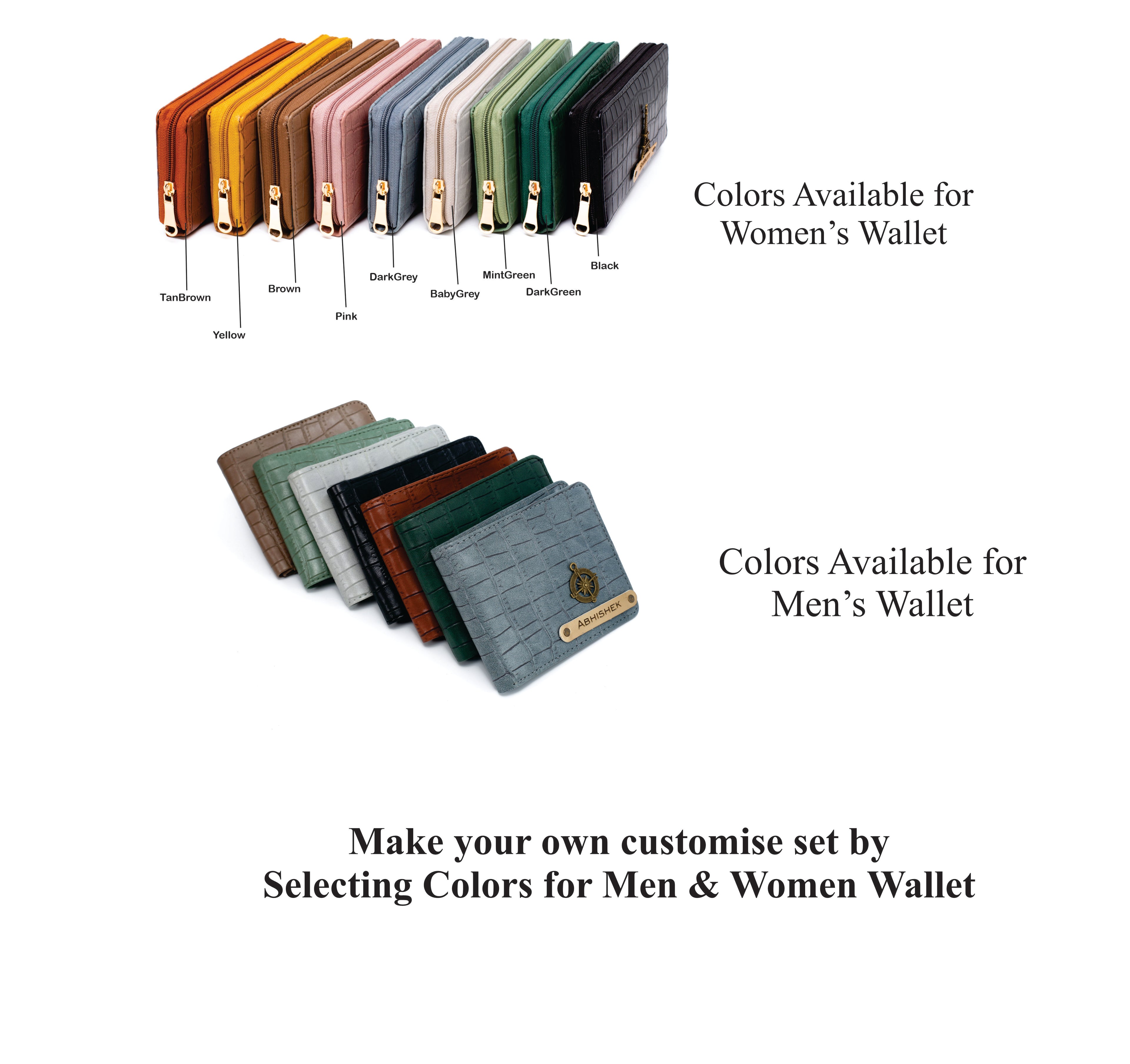 Personalised Textured 8pcs Gift Set for Couple