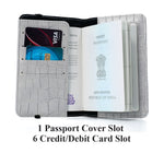 Load image into Gallery viewer, Personalised Self Texture Couple Passport Covers - Multi Colors

