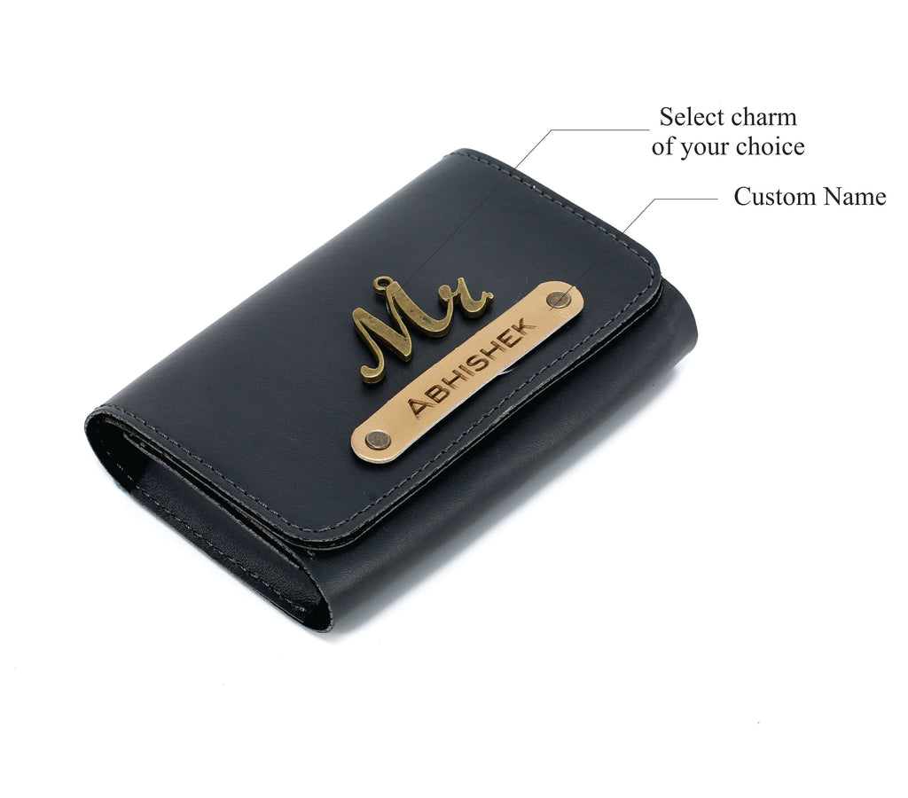 Personalized Card Holder(Grey)