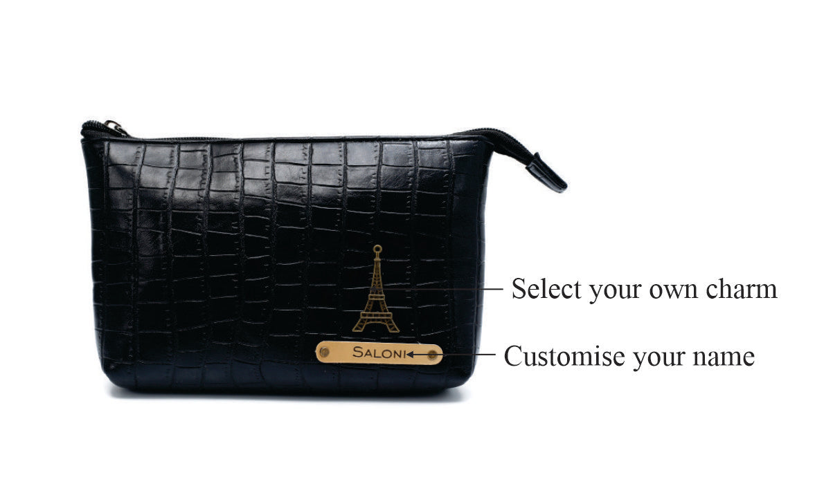 Personalized Toiletry Pouch - textured All