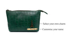 Personalized Toiletry Pouch  – DarkGreen