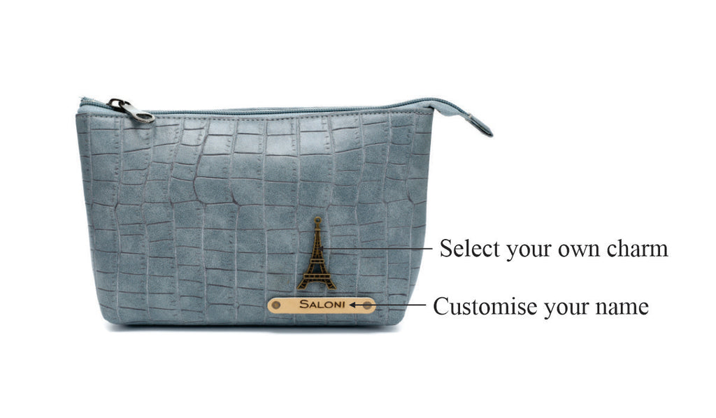 Personalized Toiletry Pouch - textured All