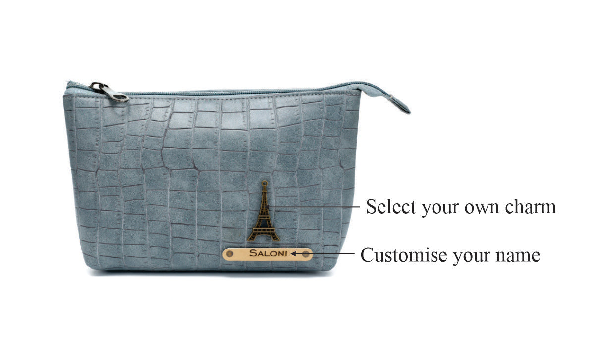 Personalized Toiletry Pouch - textured All