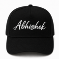 AICA Personalised Name Flex Cap for Men & Women Free Size