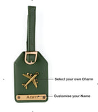 Personalized Self-Textured Mens GiftSet (DarkGreen)