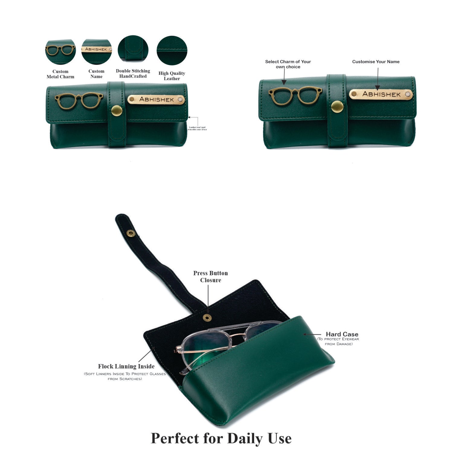 Personalized Womens Giftset (DarkGreen)