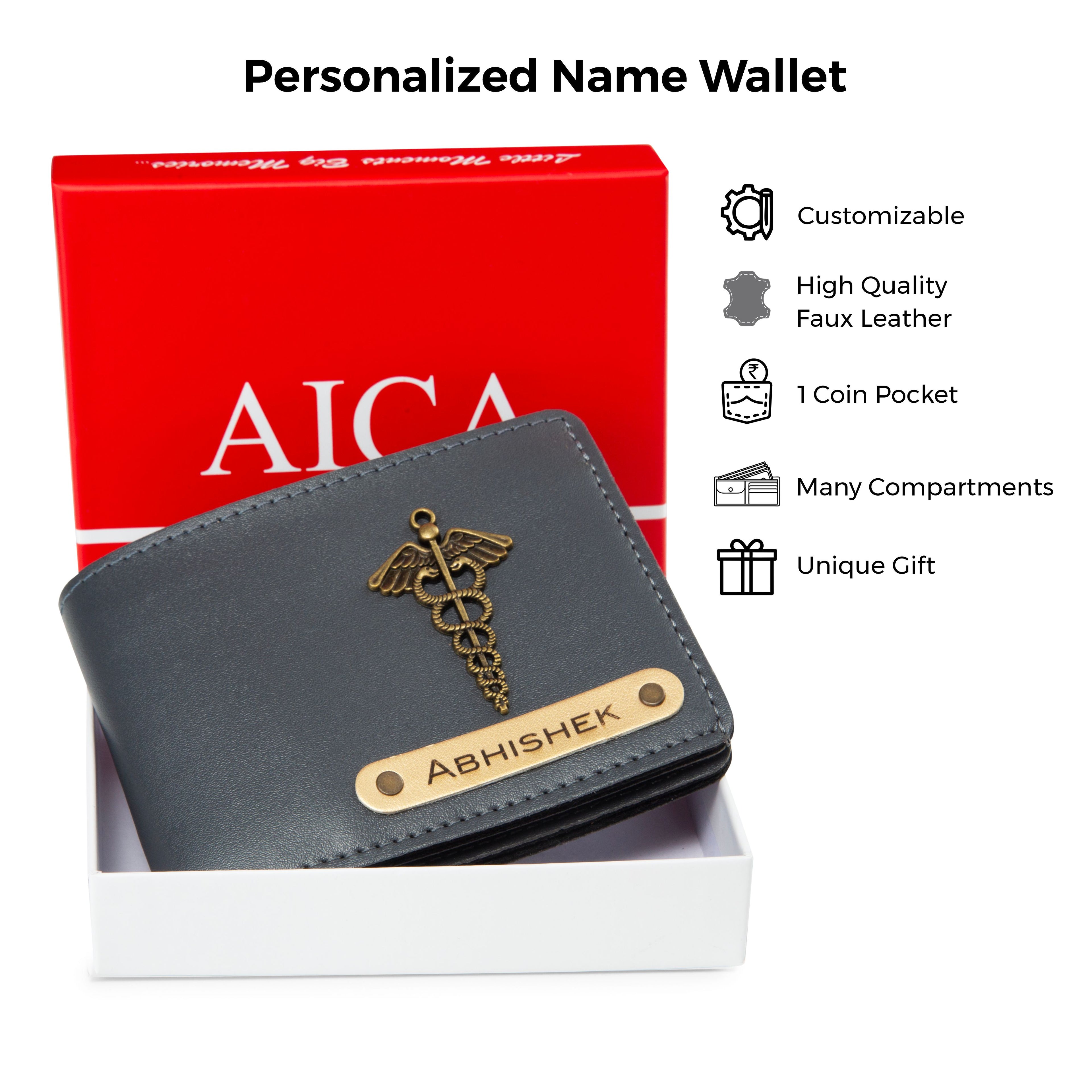 Personalized Mens Wallet
