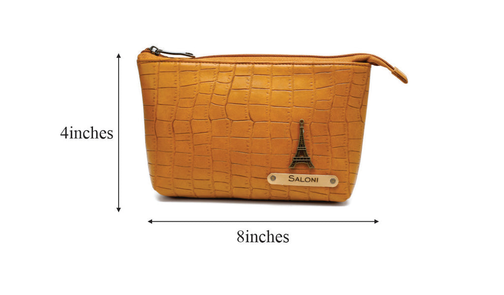 Personalized Toiletry Pouch - textured All