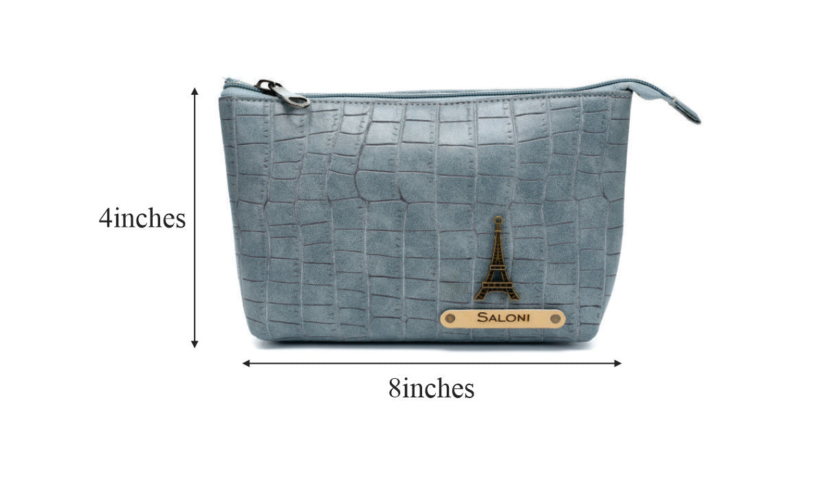 Personalized Toiletry Pouch - textured All